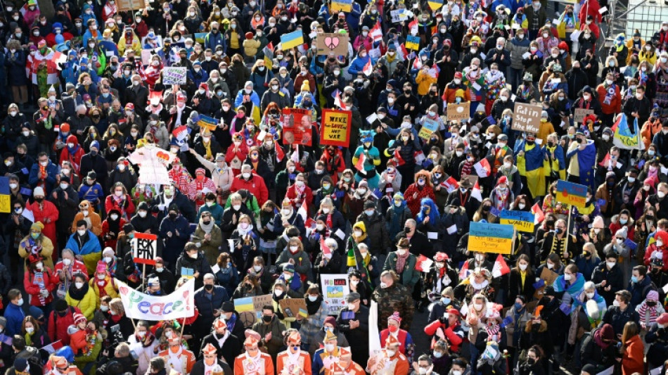 Bis zu 250.000 Menschen bei Friedensdemonstration in K&ouml;ln