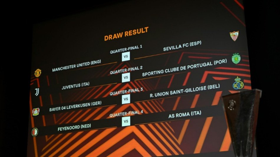 Ligue Europa: Manchester United-S&eacute;ville en star des quarts