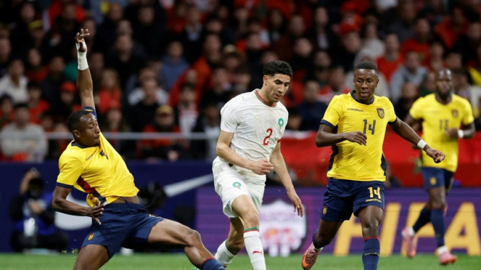 Advers&aacute;rio do Brasil na Copa, Marrocos empata com Equador (1-1) em amistoso