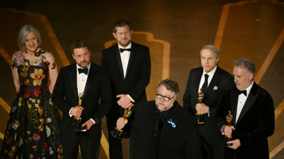 "Pinocho de Guillermo del Toro" se lleva el &Oacute;scar a la mejor pel&iacute;cula animada