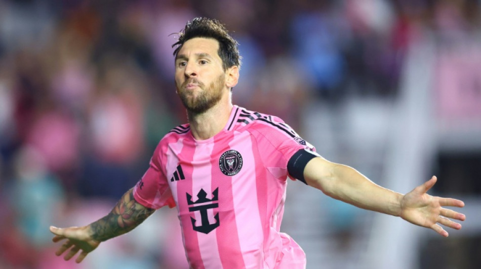Messi brace lifts Miami in 3-2 MLS win over DC United