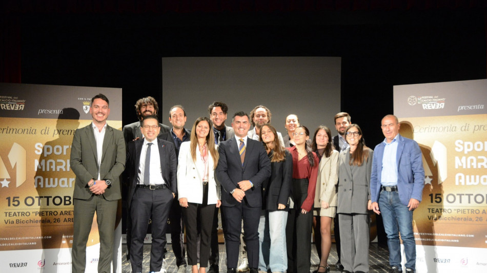 Roma, Como e Atalanta fra le societ&agrave; premiate Sport marketing awards di Arezzo