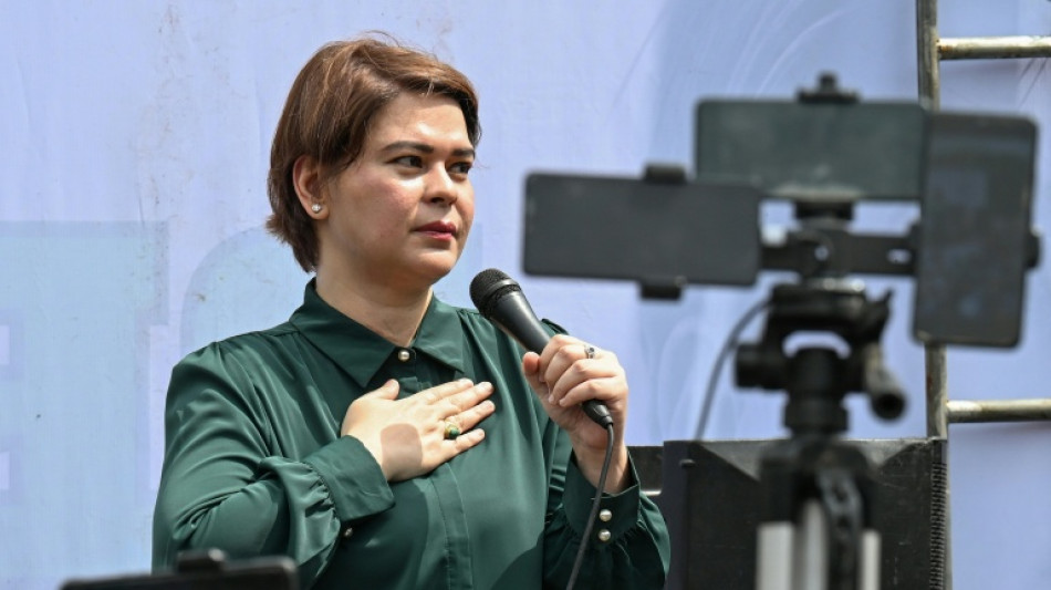 Philippines : plus qu'un seul chef d'accusation retenu contre la vice-pr&eacute;sidente Duterte