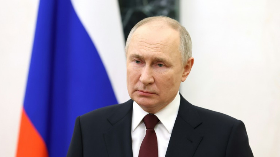 Poutine, confort&eacute; par les avanc&eacute;es russes en Ukraine, s'adresse &agrave; la nation