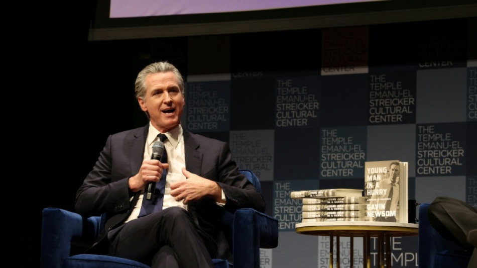 Gavin Newsom publie ses m&eacute;moires, ballon d'essai avant la pr&eacute;sidentielle am&eacute;ricaine de 2028