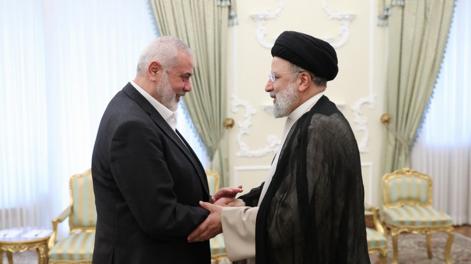 Leader Hamas, 'l'Iran continuerà a sostenere la Palestina'