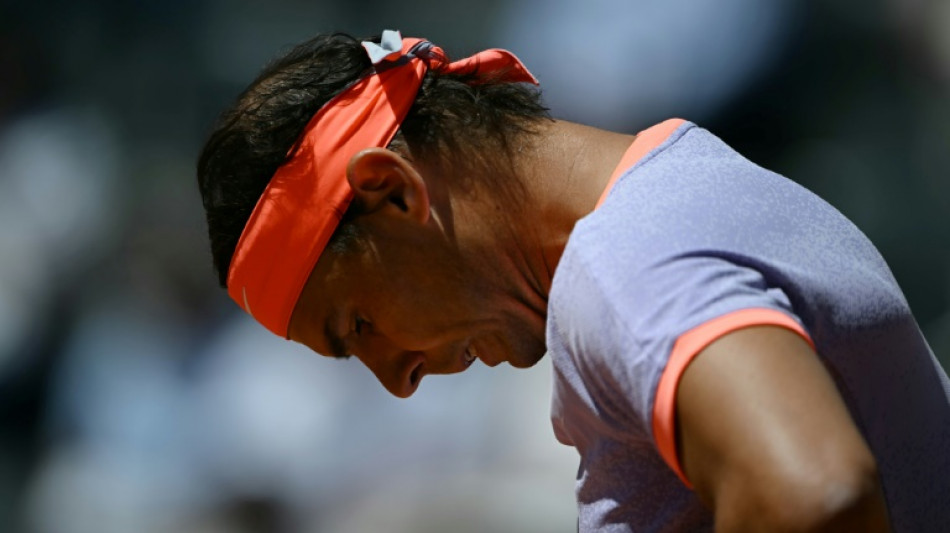 Rome: Nadal rate sa r&eacute;p&eacute;tition g&eacute;n&eacute;rale pour son dernier Roland-Garros