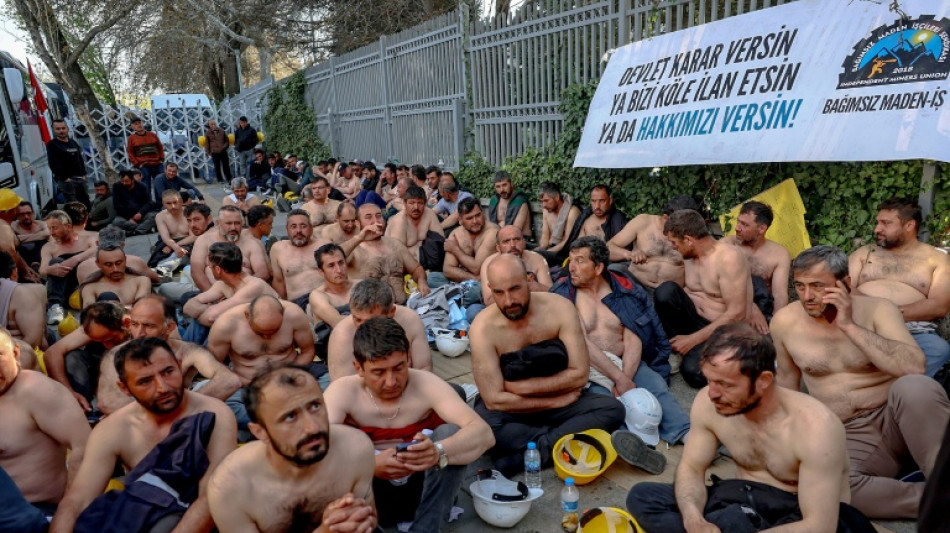 Kohlekumpel in der T&uuml;rkei im Hungerstreik - Bei Protest in Ankara festgenommen