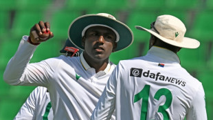 Muthusamy takes six as Pakistan collapse to 378, South Africa 10-0