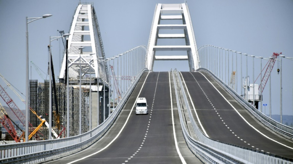 R&uacute;ssia acusa Ucr&acirc;nia por ataque em ponte da Crimeia que matou duas pessoas