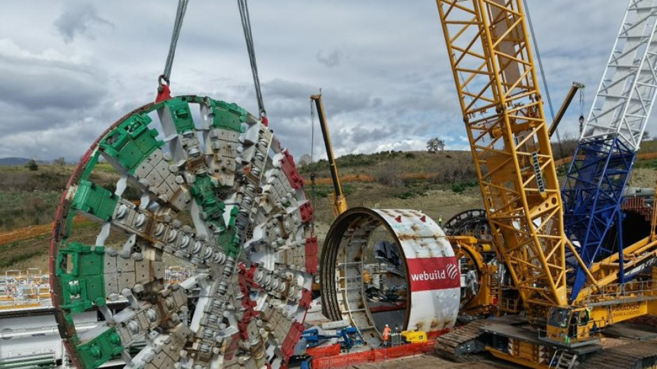 Webuild mette in moto la pi&ugrave; grande talpa meccanica in Europa