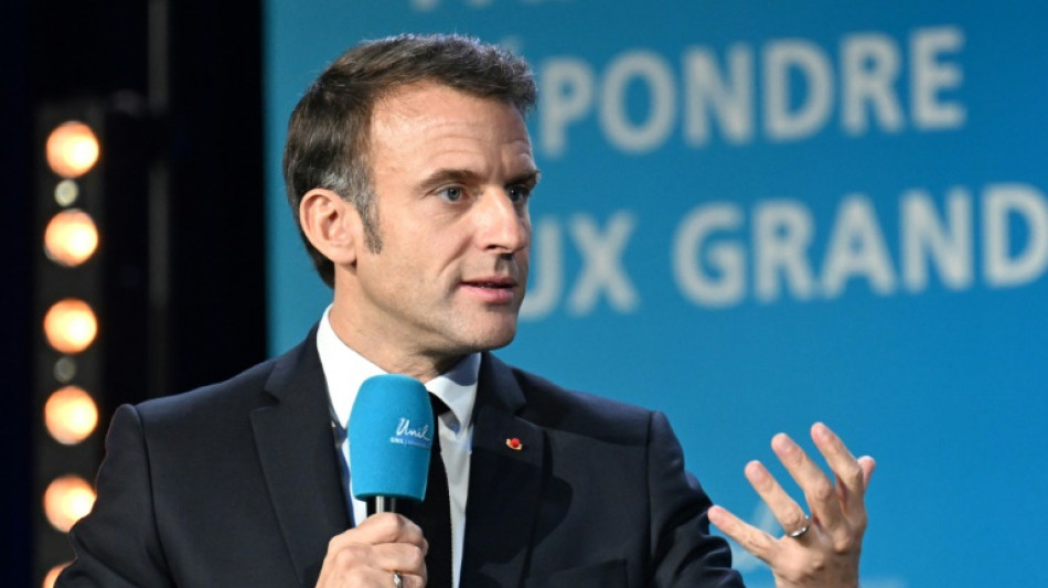 Macron pide que la regulaci&oacute;n de la inteligencia artificial no sea "punitiva"