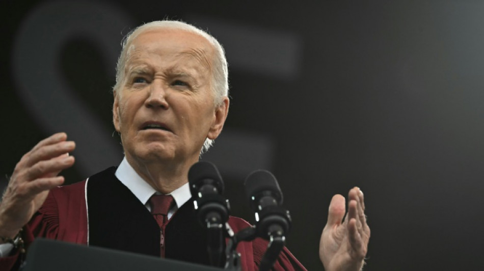 Biden promete a estudantes trabalhar pela paz no Oriente M&eacute;dio
