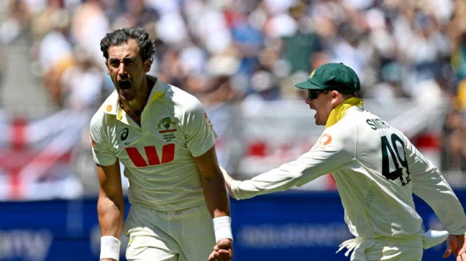 Starc takes seven as England rolled for 172 in Ashes opener