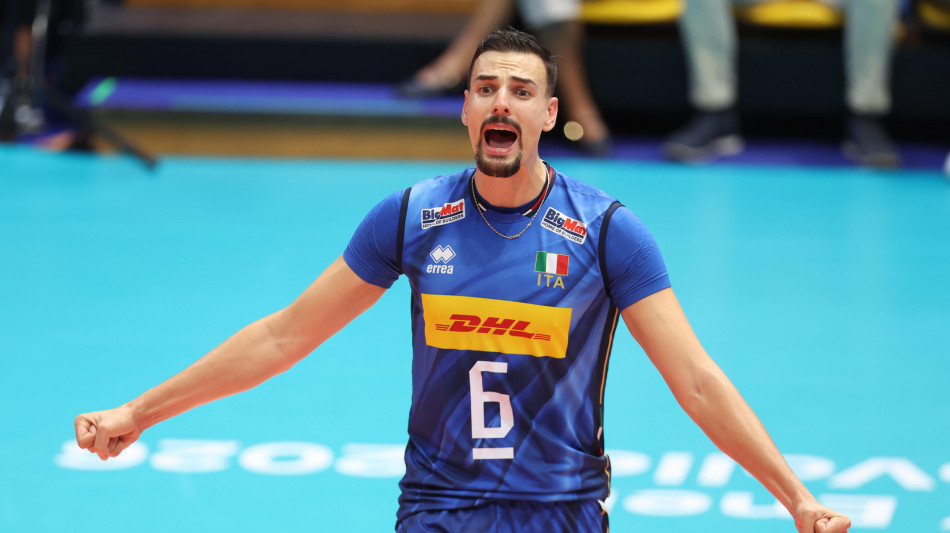 Eurovolley: Giannelli, 'bene aver sofferto, tutti hanno dato il loro apporto'