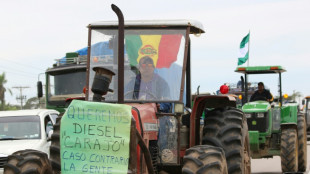 Agricultores en Bolivia protestan en tractores contra las restricciones a la venta de di&eacute;sel