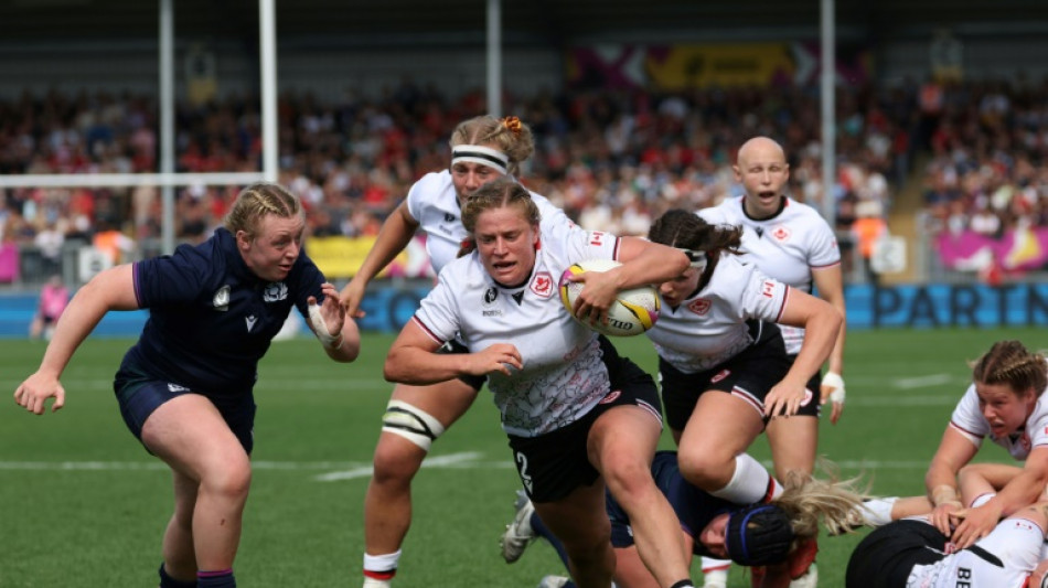 Canada too strong for Scotland at Women's Rugby World Cup