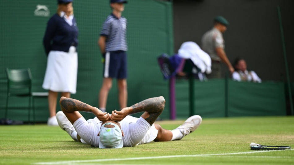 Kyrgios races into Wimbledon semi-finals