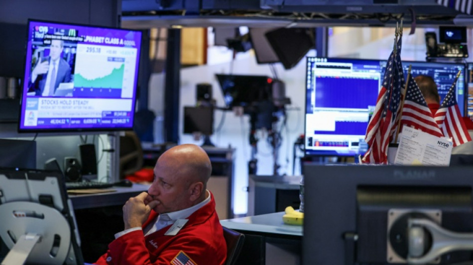 Wall Street a chut&eacute;, plomb&eacute; par Nvidia, le Nasdaq au plus bas depuis deux mois