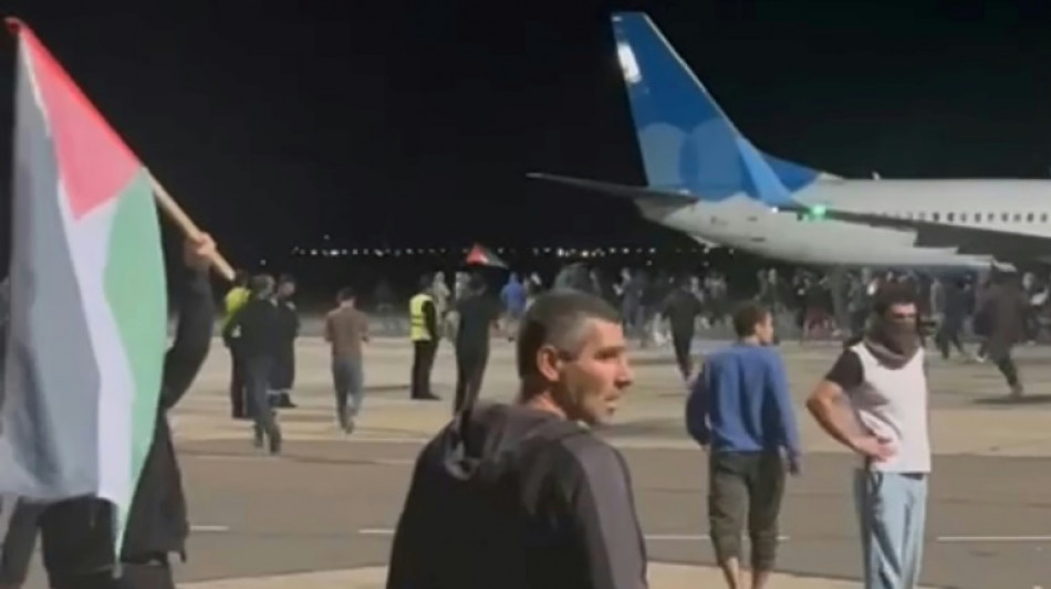 Sesenta detenidos en protestas antisrael&iacute;es en el aeropuerto de la rep&uacute;blica rusa de Daguest&aacute;n