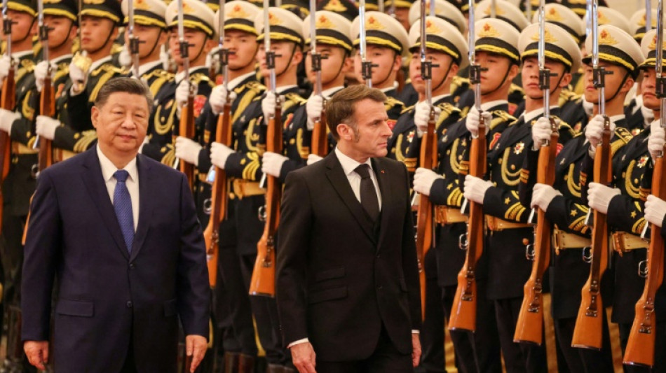 Macron bei Treffen mit Xi: Frankreich und China m&uuml;ssen "Differenzen" &uuml;berwinden