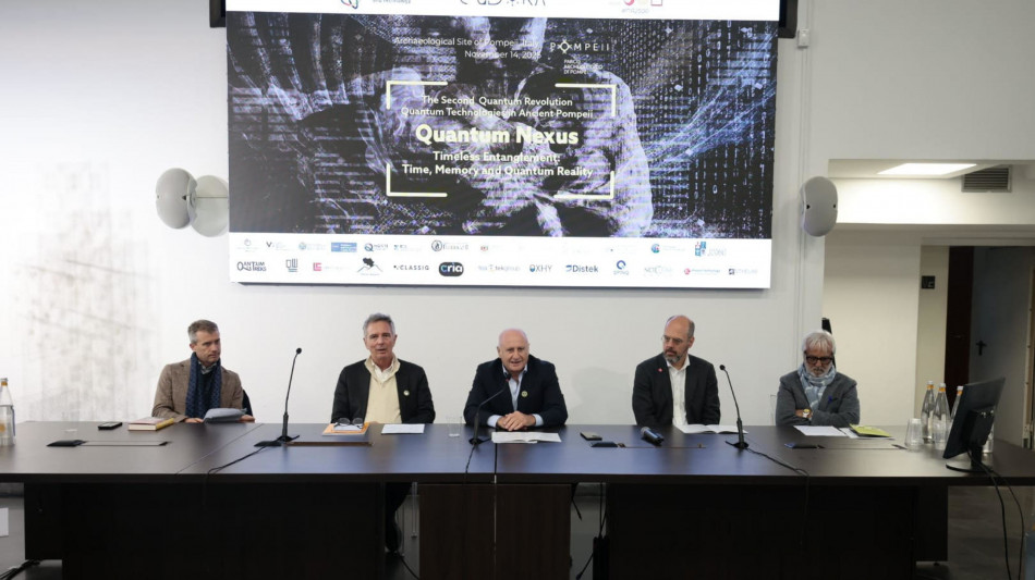 A Pompei monitoraggio vulcanologico e crittografia quantistica
