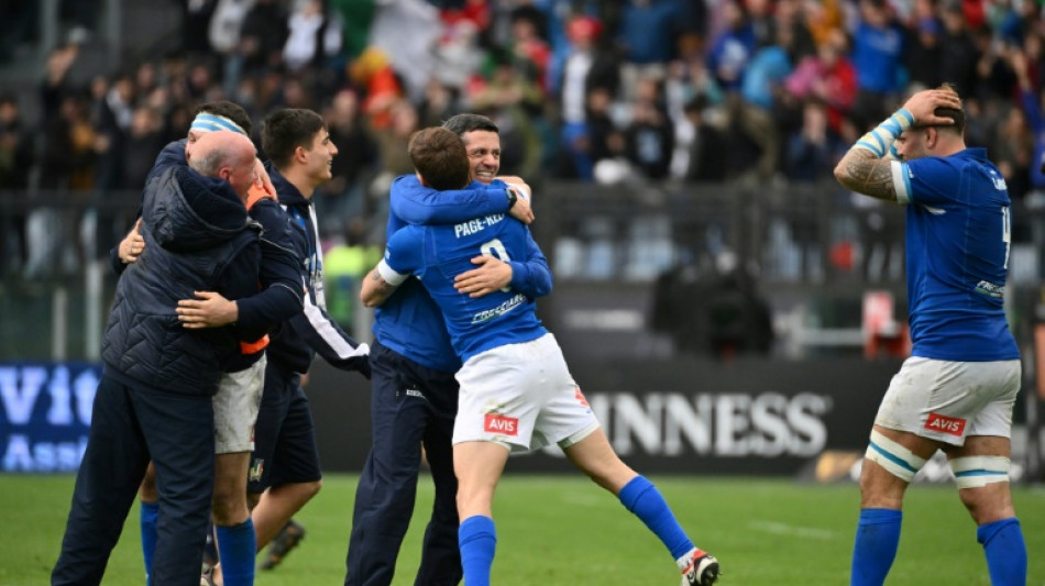 Six nations: l'Italie bat l'Ecosse (31-29) pour sa 1&egrave;re victoire dans le Tournoi depuis deux ans