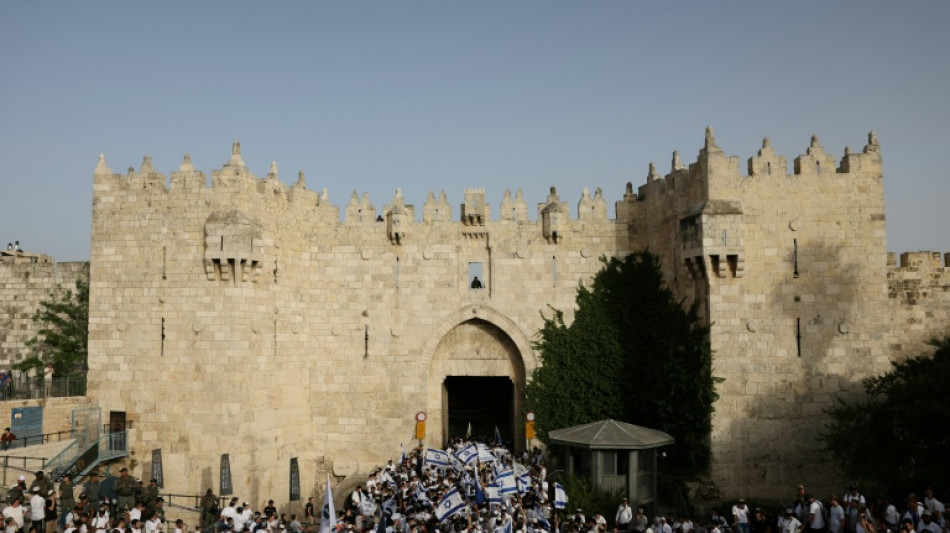 "Journée de Jérusalem": altercations et insultes lors d'une marche de nationalistes israéliens