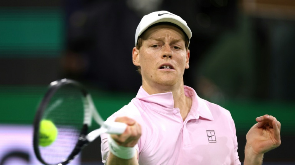 Tennis: d&eacute;buts solides pour Sinner et Sabalenka en qu&ecirc;te d'un premier titre &agrave; Indian Wells