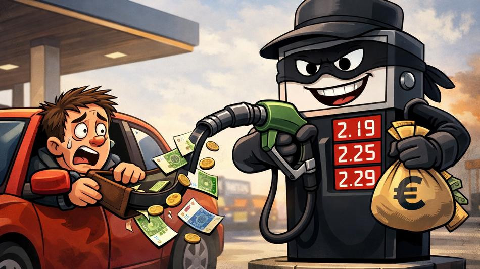 Explora&ccedil;&atilde;o nas bombas de gasolina